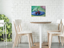Lade das Bild in den Galerie-Viewer, B011 - Ölbild: Cherry Love