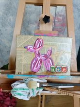Load image into Gallery viewer, B024 Ölbild: Ballon Dog