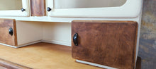 Load image into Gallery viewer, 1243 Buffetschrank Retro - Creme / Holz