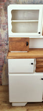 Load image into Gallery viewer, 1243 Buffetschrank Retro - Creme / Holz