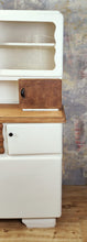 Load image into Gallery viewer, 1243 Buffetschrank Retro - Creme / Holz
