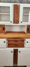 Load image into Gallery viewer, 1243 Buffetschrank Retro - Creme / Holz