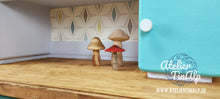 Load image into Gallery viewer, 1235 Buffetschrank Retro - Türkise / Pastell