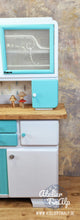 Load image into Gallery viewer, 1235 Buffetschrank Retro - Türkise / Pastell