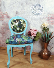 Load image into Gallery viewer, 1225-6 Stuhl Türkise mit individuellen Polstern