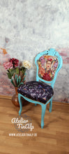 Load image into Gallery viewer, 1225-3 Stuhl Türkise mit individuellen Polstern