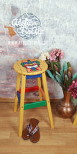 Load image into Gallery viewer, 1254 - Tiki Barhocker in gelb