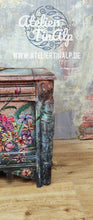 Load image into Gallery viewer, 1264 Sitztruhe / Sitzbank / Truhe "Flower Power"