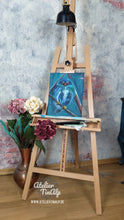 Lade das Bild in den Galerie-Viewer, B009 - Ölbild: Happy Bird