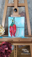 Load image into Gallery viewer, B005 - Ölbild: Hot Chili
