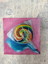 Load image into Gallery viewer, B016 - Minibild / Ölbild: Candy Lollipop