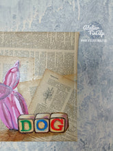 Load image into Gallery viewer, B024 Ölbild: Ballon Dog