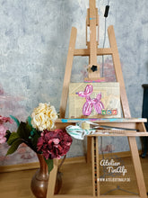 Load image into Gallery viewer, B024 Ölbild: Ballon Dog