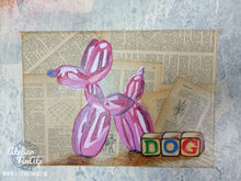 Load image into Gallery viewer, B024 Ölbild: Ballon Dog
