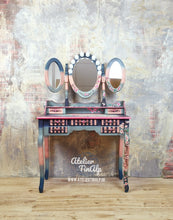 Load image into Gallery viewer, 1259 Schminktisch Katze und Kirschblüten