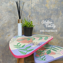 Load image into Gallery viewer, 1266 bunte Beistelltische im Retro Stil