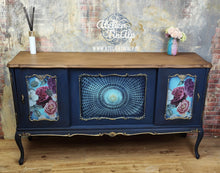 Load image into Gallery viewer, 1268 Sideboard / Kommode Chippendale Rosen