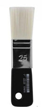 Load image into Gallery viewer, Paddle Pinsel Synthetik weiß - verschiedene Größen