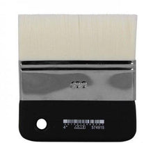 Load image into Gallery viewer, Paddle Pinsel Synthetik weiß - verschiedene Größen