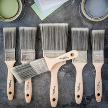 Load image into Gallery viewer, Hochwertige synthetische Flachpinsel in verschiedenen Ausführungen