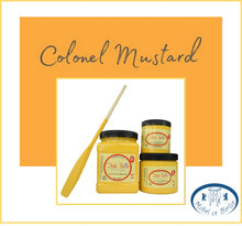 Load image into Gallery viewer, Dixie Belle Kreidefarbe in Colonel Mustard (sattes Senfgelb mit Retro-Vibe)