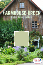 Load image into Gallery viewer, Dixie Belle Kreidefarbe in Farmhouse Green (helles Grün mit gelben Untertönen)