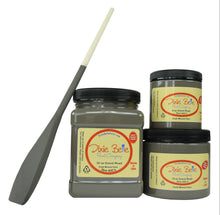 Load image into Gallery viewer, Dixie Belle Kreidefarbe in Gravel Road (warmes dunkeles Grau)