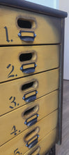 Load image into Gallery viewer, 1014 Schubladenschrank / Kommode / Container / Schreibtischunterschrank in Gelb