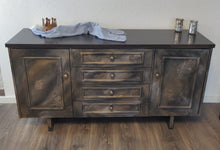 Load image into Gallery viewer, 1013 Kommode im Steampunk / Industrial Look
