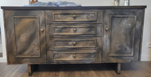 Load image into Gallery viewer, 1013 Kommode im Steampunk / Industrial Look