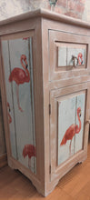 Load image into Gallery viewer, 1076 Beistellschrank Flamingo