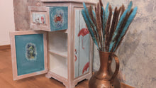 Load image into Gallery viewer, 1076 Beistellschrank Flamingo