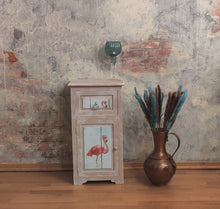 Load image into Gallery viewer, 1076 Beistellschrank Flamingo