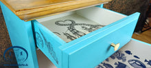Load image into Gallery viewer, 1132 - Nachttisch in Saltwater (Türkis)