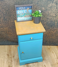 Load image into Gallery viewer, 1132 - Nachttisch in Saltwater (Türkis)