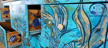 Load image into Gallery viewer, 1131 Sideboard "Siren of the Sea" Meerjungfrau