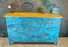 Load image into Gallery viewer, 1131 Sideboard "Siren of the Sea" Meerjungfrau