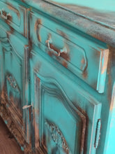 Load image into Gallery viewer, 0909 - Kommode Rost / Türkies