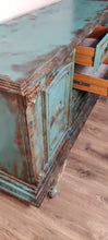 Load image into Gallery viewer, 0913- Kommode Rost / Türkies