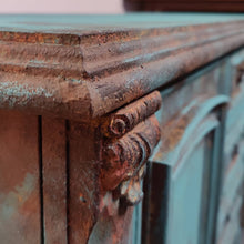 Load image into Gallery viewer, 0913- Kommode Rost / Türkies