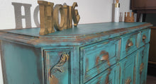 Load image into Gallery viewer, 0914 - Kommode Rost / Türkies