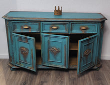 Load image into Gallery viewer, 0914 - Kommode Rost / Türkies