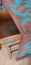 Load image into Gallery viewer, 1020 - Kommode Rost / Türkies