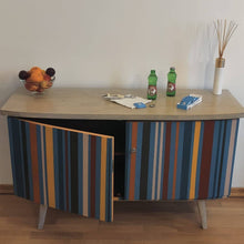 Load image into Gallery viewer, 1030 - Retrokommode Streifen