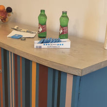 Load image into Gallery viewer, 1030 - Retrokommode Streifen