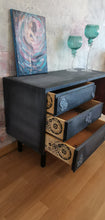 Load image into Gallery viewer, 1040 Kommode im Steampunk / Industrial Look