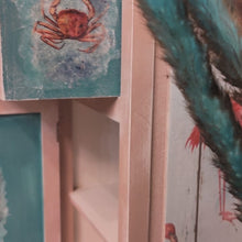 Load image into Gallery viewer, 1076 Beistellschrank Flamingo