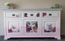 Load image into Gallery viewer, 1095 Kommode Landhaus Blumen