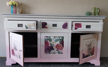 Load image into Gallery viewer, 1095 Kommode Landhaus Blumen