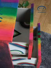 Load image into Gallery viewer, 1104 - Graffiti Neon Nachttisch in Handarbeit